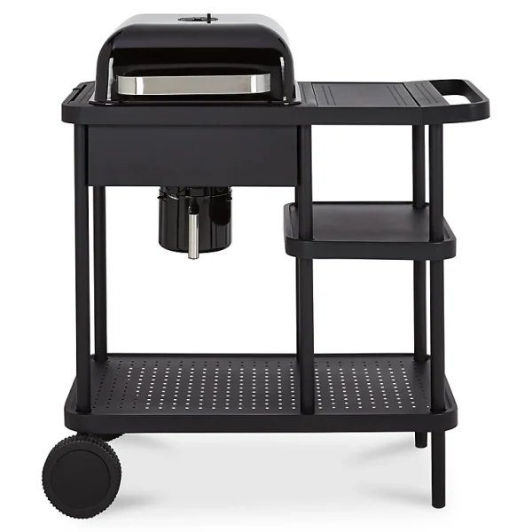 mode tendance Castorama Barbecue Charbon De Bois GoodHome Rockwell 210 Noir 1