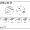 Nouvelle Collection Castorama Kit De Connexion Blanc Pour Pergolas Canopia By Palram 5