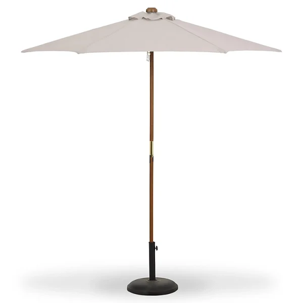 outlet soldes Castorama Parasol Blooma Capri Sable ø250 Cm 1