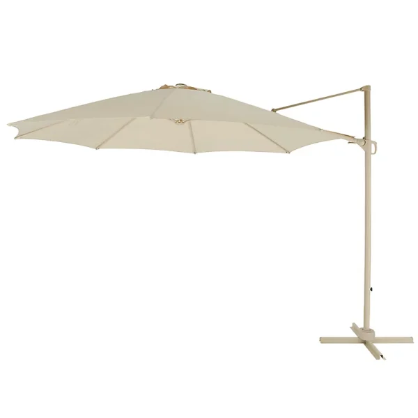 Castorama Parasol Déporté GoodHome Mallorca Peyote ø350 Cm prix de gros 1