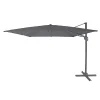 Castorama Parasol Déporté GoodHome Menorca Gris 300 X 300 Cm outlet 5