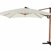 Castorama Parasol Déporté GoodHome Naya Peyote 300 X 300 Cm marque pas cher 5