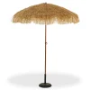 france en ligne Castorama Parasol Droit Ezpeleta Manila – Rond – Coloris Bois Naturel – L.200 X L.200 Cm 5