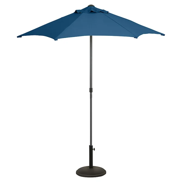 Castorama Parasol GoodHome Carambole Bleu ø200 Cm soldes en ligne 1