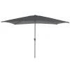 Castorama Parasol GoodHome Carambole Gris 200 X 300 Cm en promotion 5