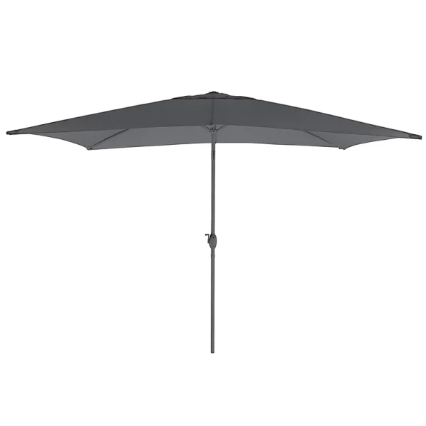 Castorama Parasol GoodHome Carambole Gris 200 X 300 Cm en promotion 1