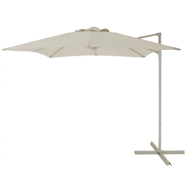 grossiste Castorama Parasol GoodHome Kalanga Peyote 250 X 250 Cm 1