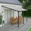 se précipiter pour acheter Castorama Pergola Adossée Olympia 3 X 4,25m Gris 7