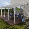 Acheter Castorama Pergola Adossée Olympia 3 X 7,30m Blanc 5