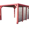 soldes officiel Castorama Pergola Autoportante Manuelle Bois Habrita THO3531VT 3,41 X 3,13 M 5