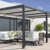 Castorama Pergola Bioclimatique Adossée Manuelle Aluminium Seattle 3 X 6 M Nouvelle tendance 7