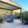 Castorama Pergola Bioclimatique Autoportante Manuelle Aluminium Salto 4,13 X 3,08 M LDD Boutique 5