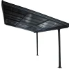 boutique en ligne Castorama Toit Terrasse Adossé Manuel Aluminium Habrita TT3040CL 4 X 3,01 M 5