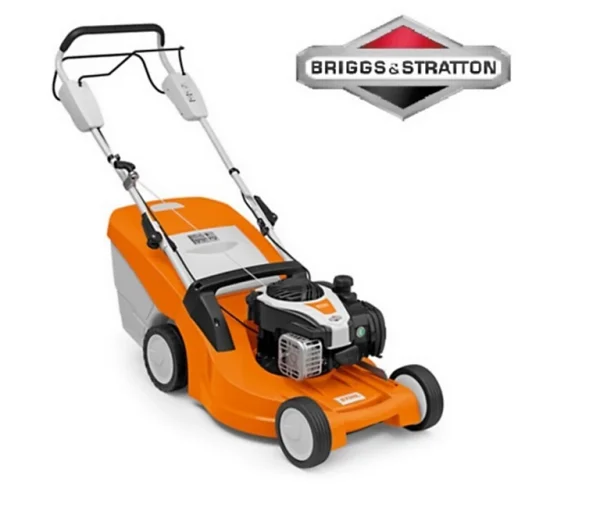 Pas Cher Magasin Soldes Castorama Tondeuse Thermique Tractée 140 Cc Stihl RM448TX 46 Cm, Moteur Briggs & Stratton 500E OHV 1